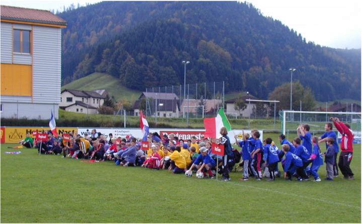 Foto: Fussballschule FC Einsiedeln 2000 -- Welle Teilnehmer