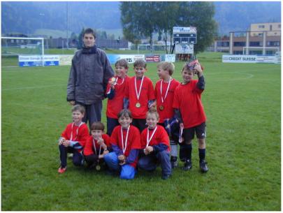 Foto: Fussballschule FCE 2000 Sieger Jahrgänge 1991-1993