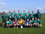 Foto: Trainungslager FCE 2002 Team mit Traiiner und Betreuer