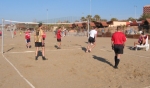 Foto: Trainingslager FCE 2003 Beachvolleyball
