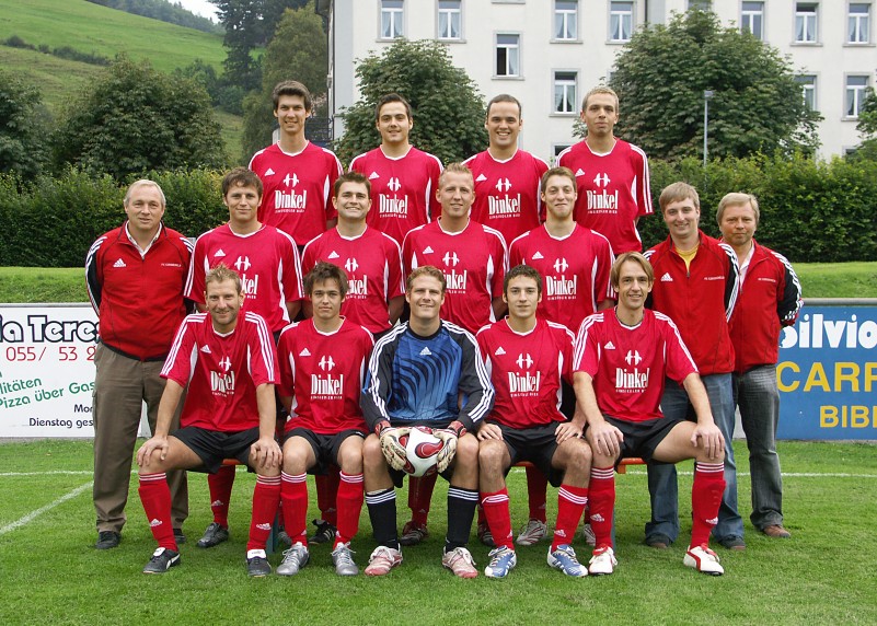 Teamfoto FC Einsiedeln 1. Mannschaft Saison 2007-2008