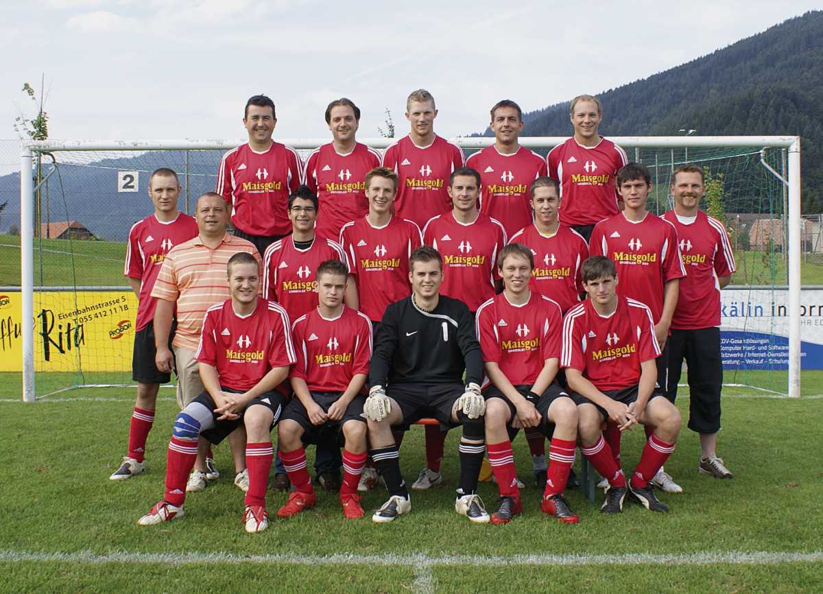 Teamfoto FC Einsiedeln Saison 2008/2009