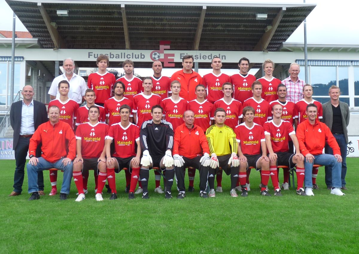 Teamfoto FC Einsiedeln 1. Mannschaft Saison 2010/2011