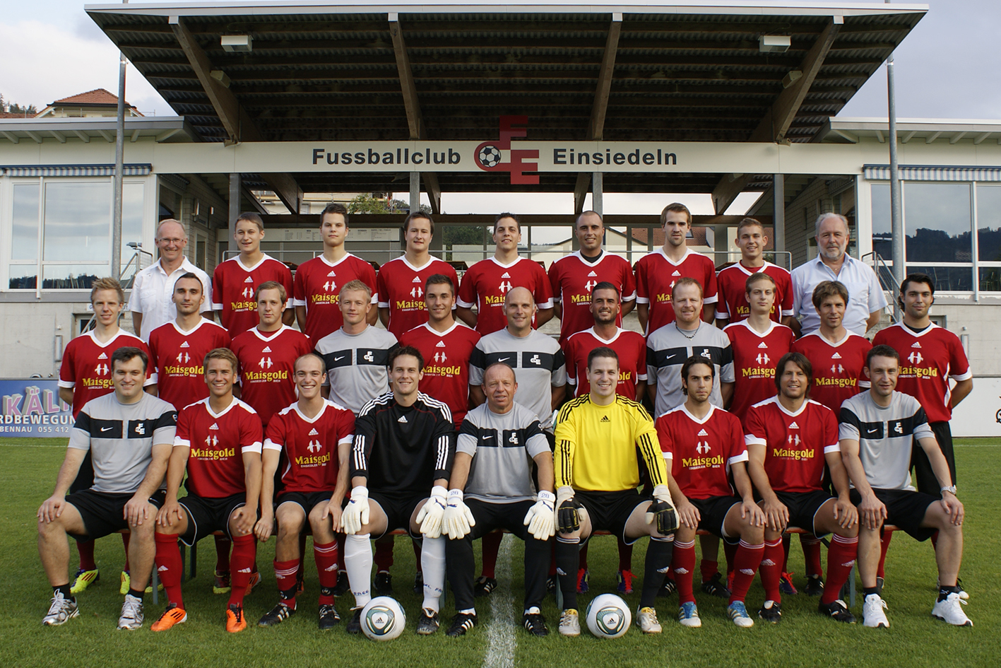 Foto: Teamfoto FC Einsiedeln 1. Mannschaft Saison 2011/2012